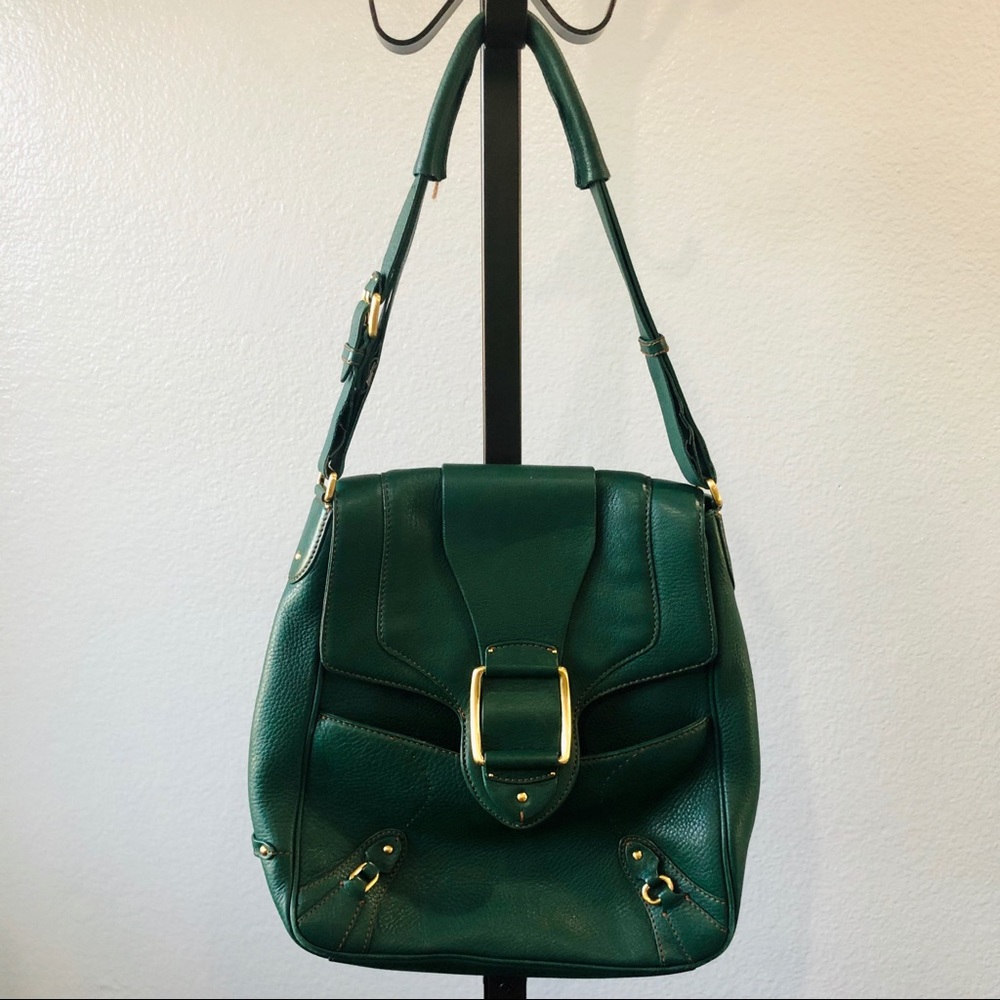 Cole Haan Green Leather Purse